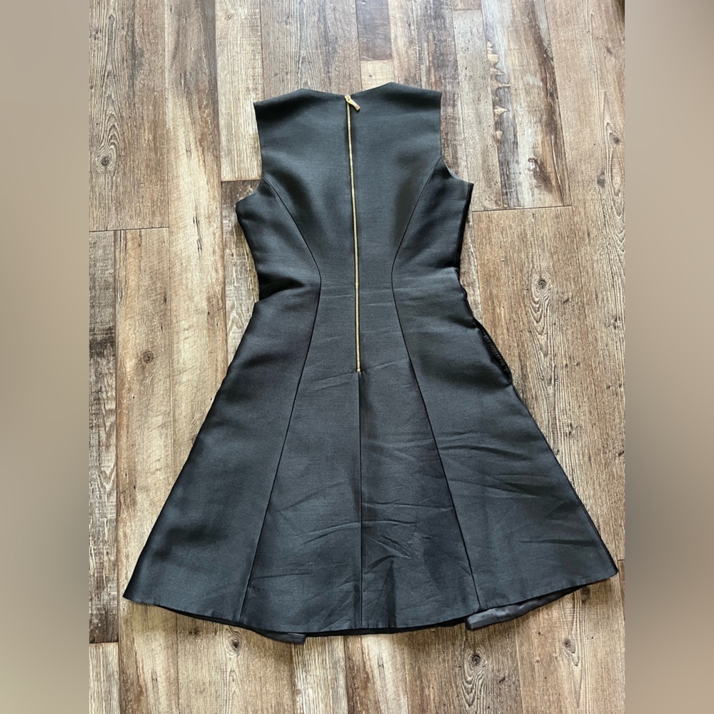 Kate Spade Emma Silk Dress in Black With Pockets Women’s Size 4 - Picture 6 of 7